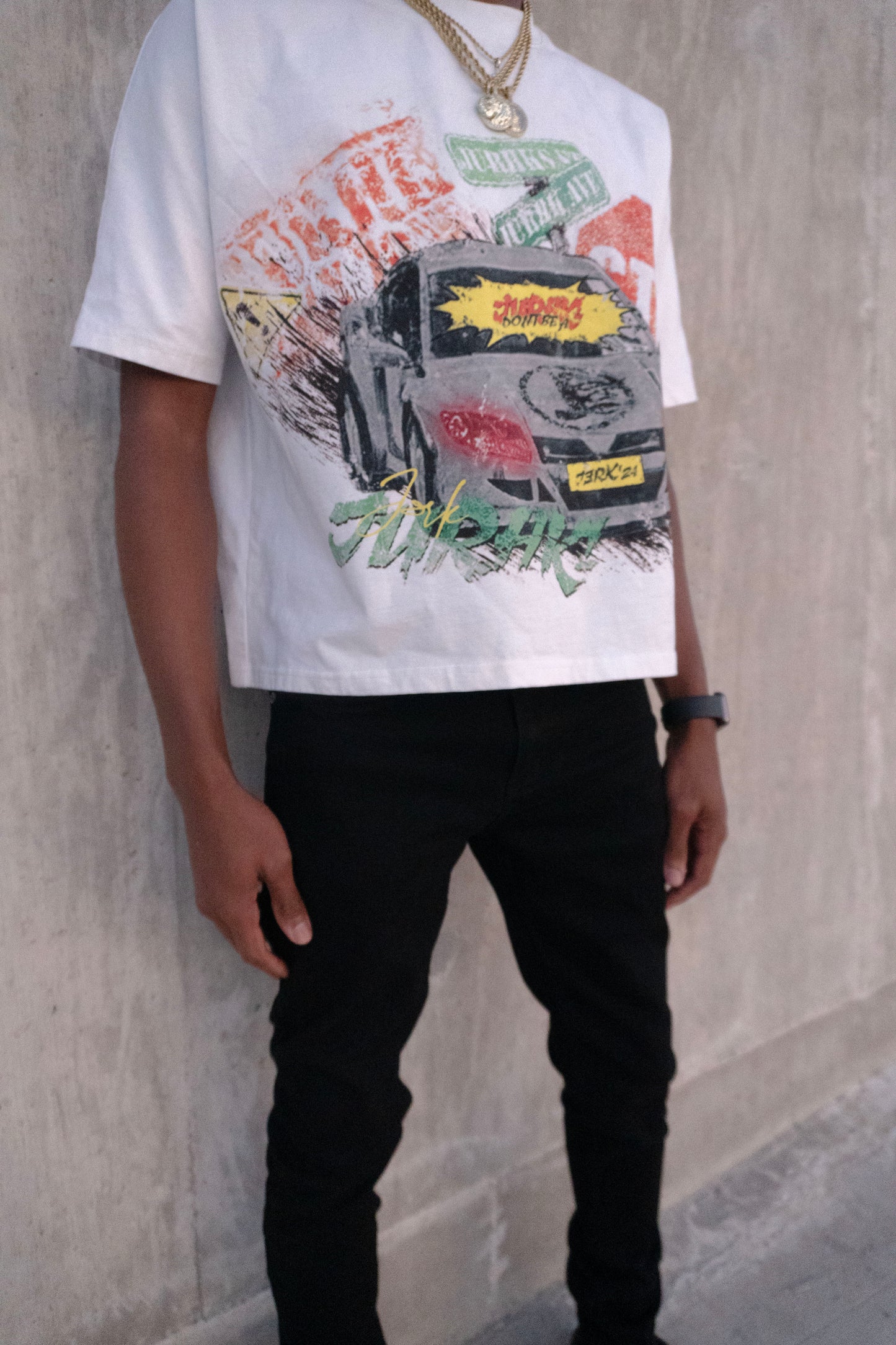 "DON'T BE A JURHK!" BOXY TEE